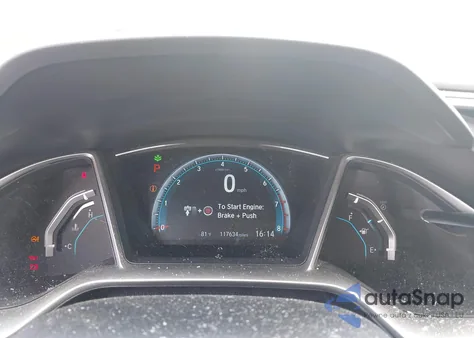 2016 Honda Civic Ex из США, поврежденный, VIN 19XFC2F78GE205777